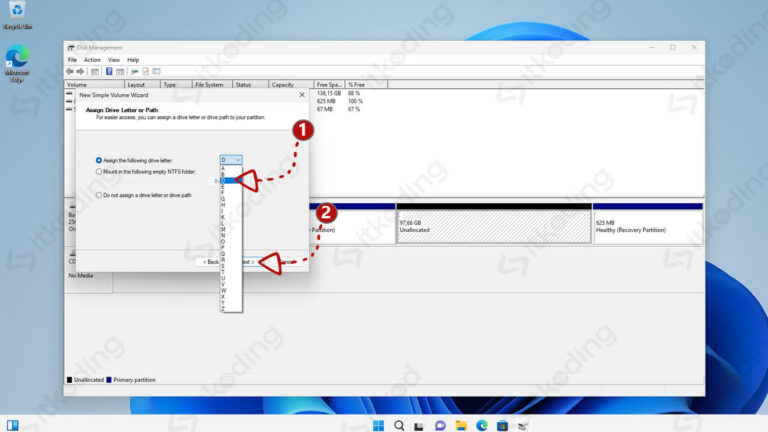 Cara Membagi Membuat Partisi Hardisk SSD Windows 11