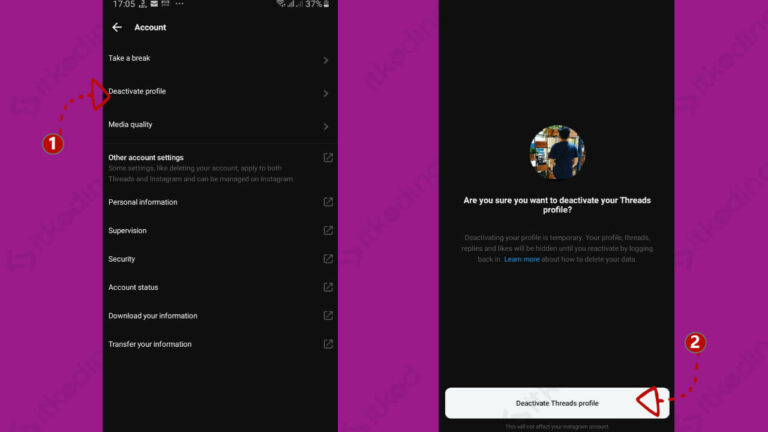 Cara Hapus Akun Threads Permanen Tanpa Menghapus Akun Ig