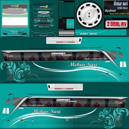 Livery Bussid Sadewa Shd Jb Jernih Dan Keren