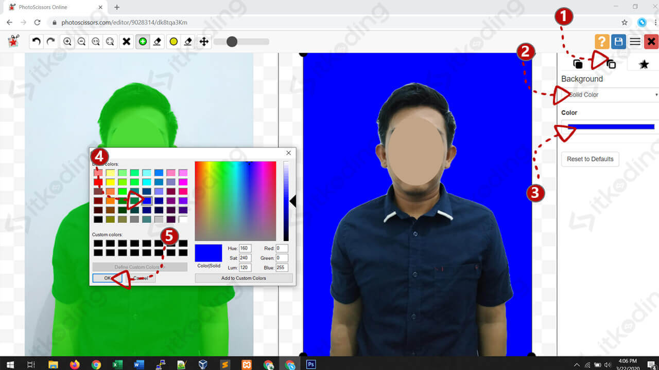 3 Cara Mengganti Background Foto Online Paling Mudah