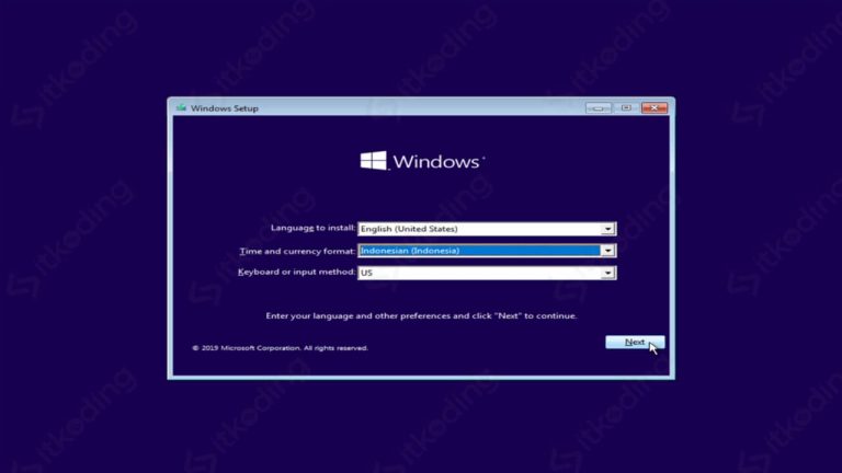 Cara Install Windows 10 Terbaru 2024 Lengkap Dengan Gambar