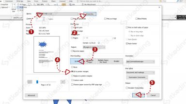 4 Cara Print File PDF Lengkap Sesuai Ukuran Kertas