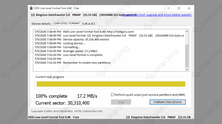 Begini Cara Ampuh Mengatasi Flashdisk Write Protected