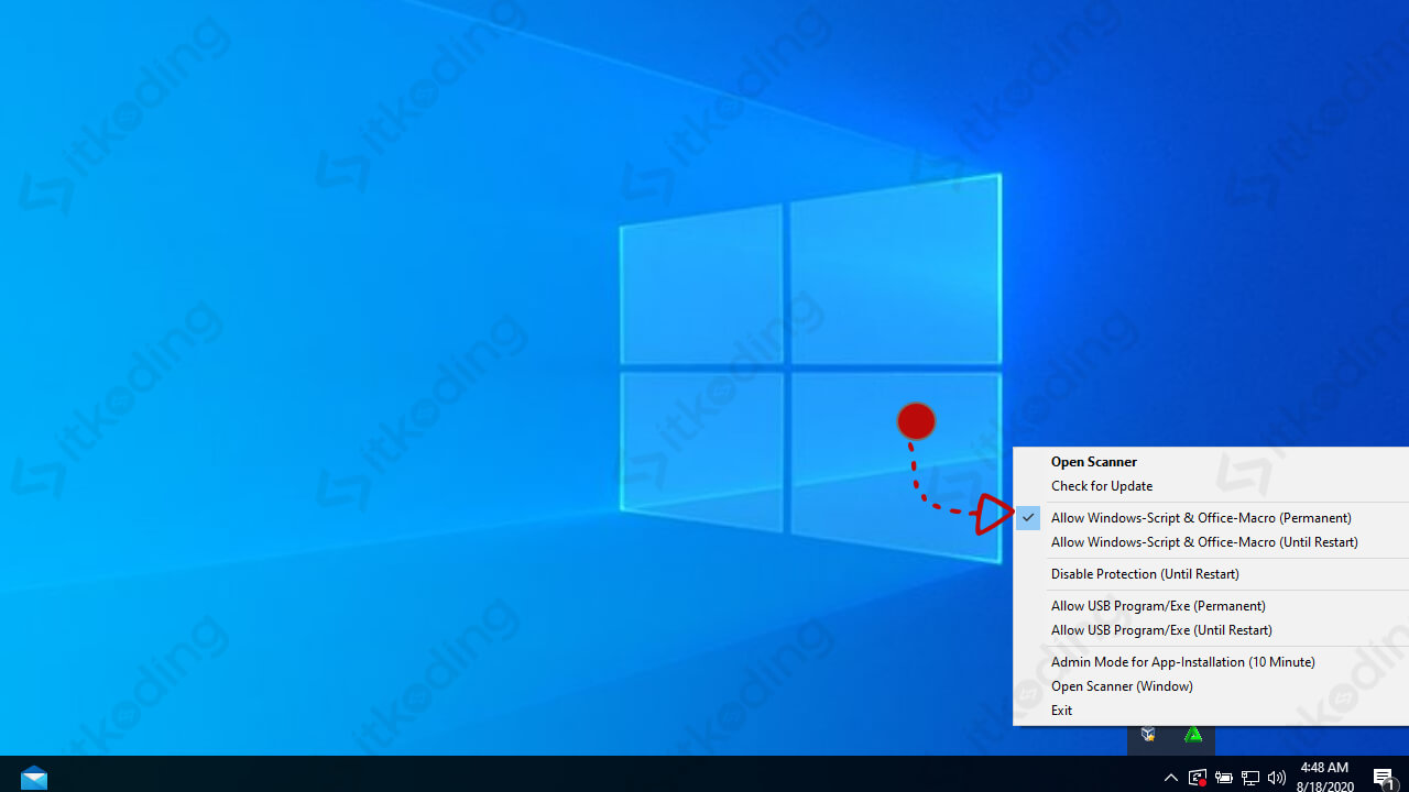 Windows script windows 10