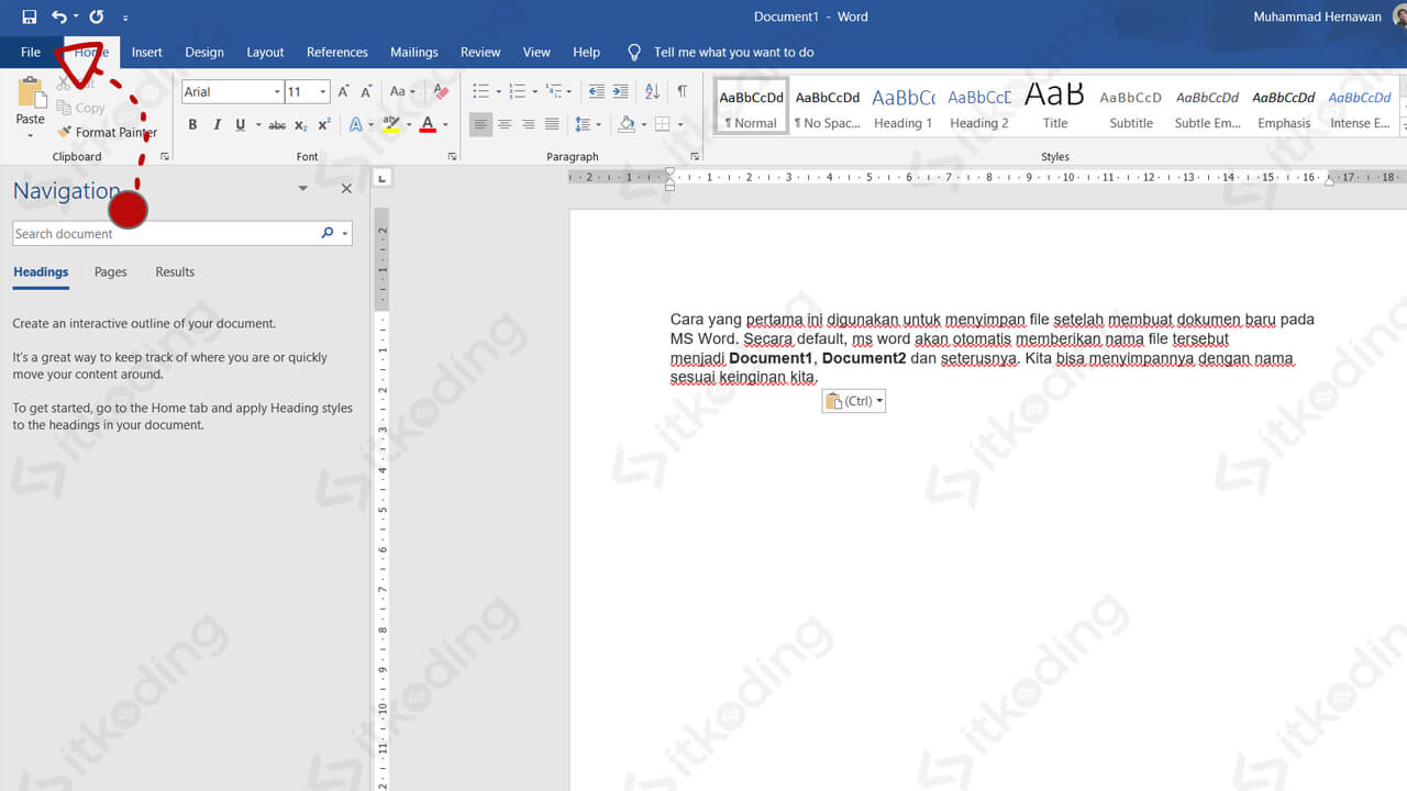 Panduan Lengkap Cara Menyimpan File Dokumen Microsoft Word