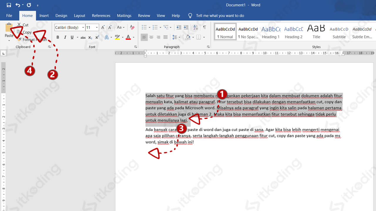 How To Paste In Ms Word 5206