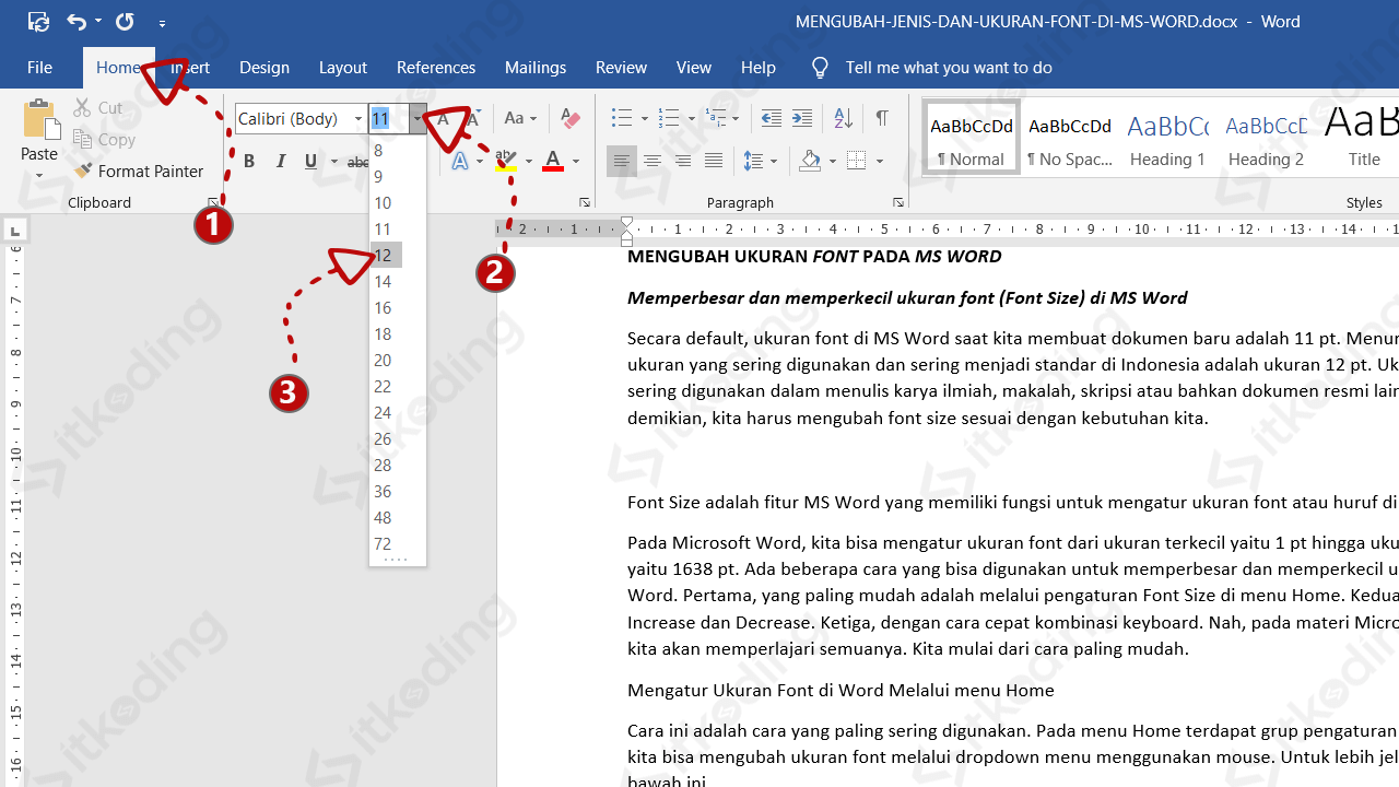 Mengganti Ukuran Font Pada Ms Office Word Tips Dan Tutorial Hot Sex Hot Sex Picture 2230