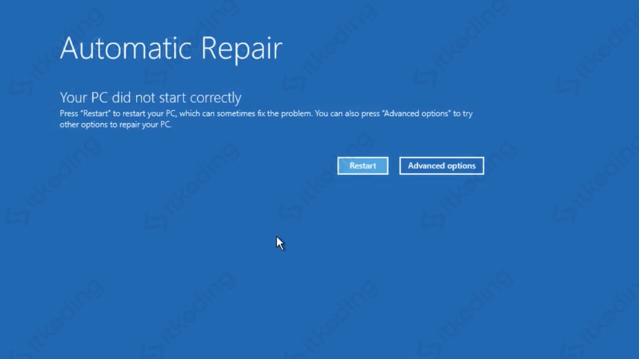 Cara Ampuh Mengatasi Preparing Automatic Repair Windows 10
