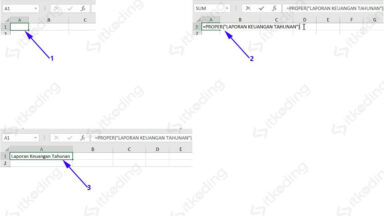 Fungsi PROPER pada Excel (Cara Menggunakan & Contohnya)