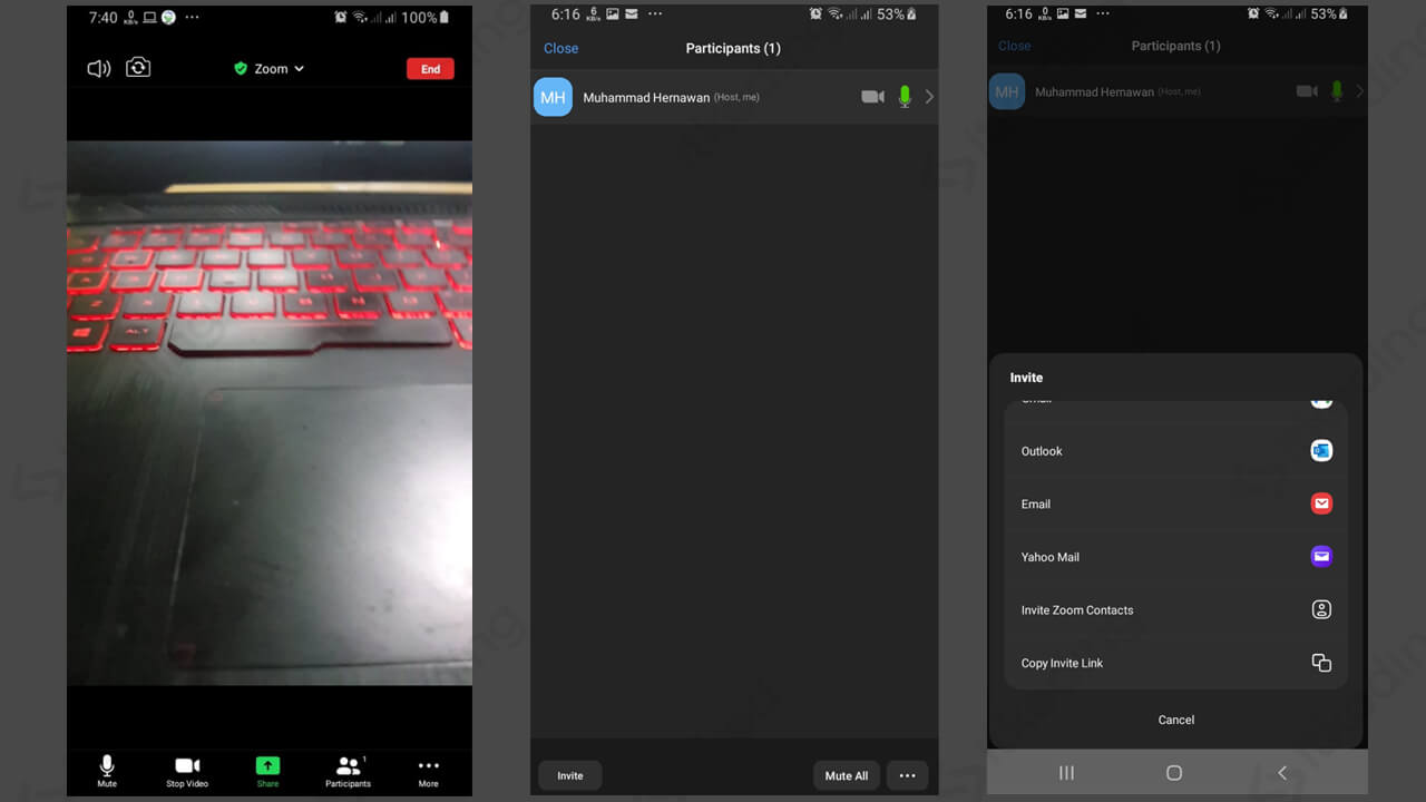 Cara Membuat Zoom Meeting dan Link Undangan di HP & Laptop