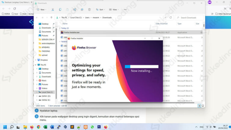 Cara Install Aplikasi di Laptop Lengkap untuk Pemula