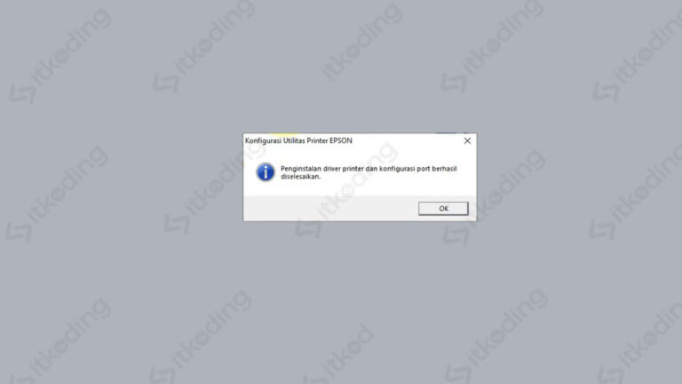 Driver Epson L3110 - Download & Cara Install Terbaru 2024