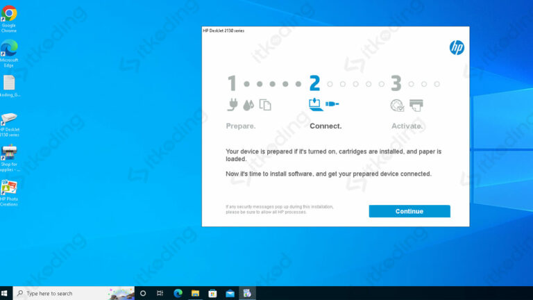 Driver Printer HP Deskjet 2135 Download Cara Install   Koneksi Printer Saat Install Driver Hp Deskjet 2135 768x432 