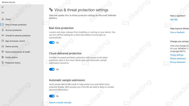 Cara Mematikan Antivirus Windows 11 Efektif dan Mudah