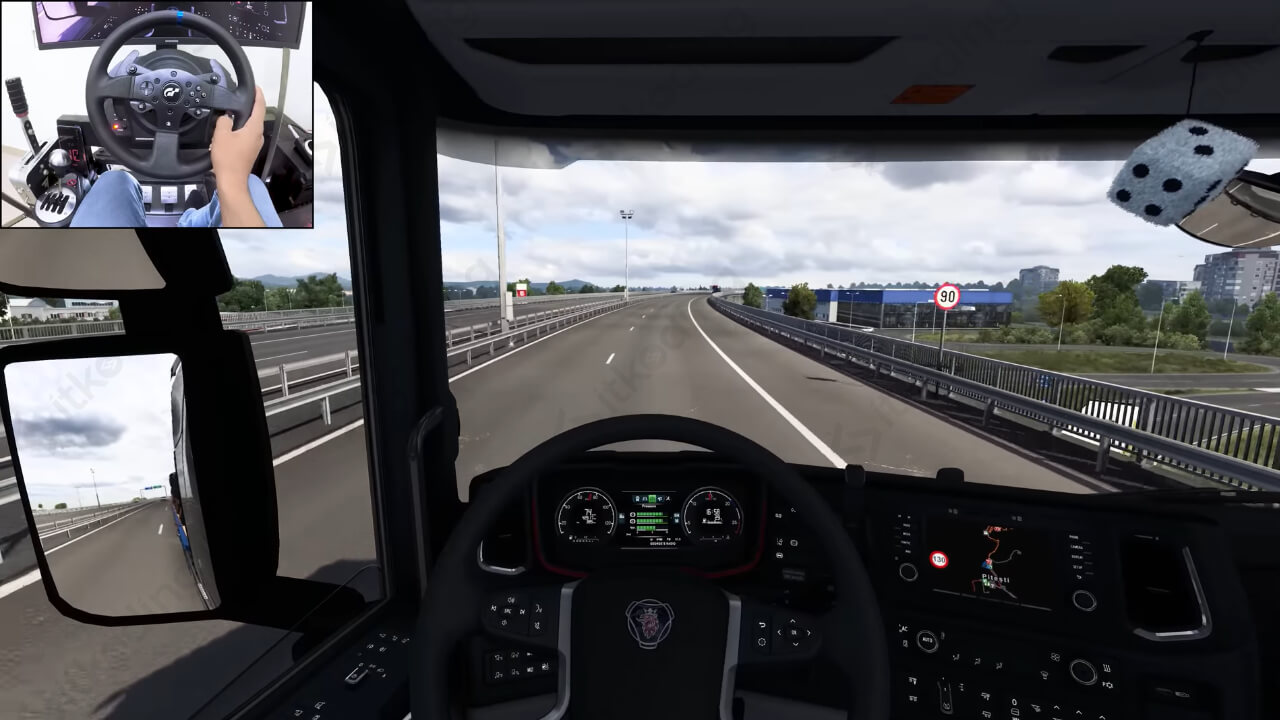 game simulator terbaik pc euro truck simulator