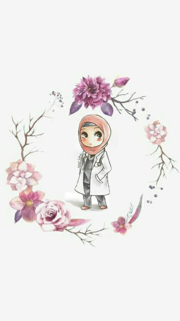 gambar dokter muslimah cantik