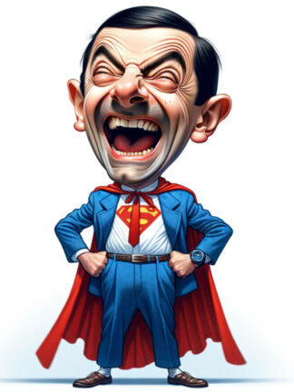 25 Gambar Karikatur Mudah Ditiru yang Lucu dan Keren