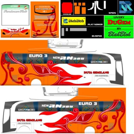 Livery Bus Pariwisata HD: Seni Rupa di Atas Roda yang Menentukan Sukses Bisnis