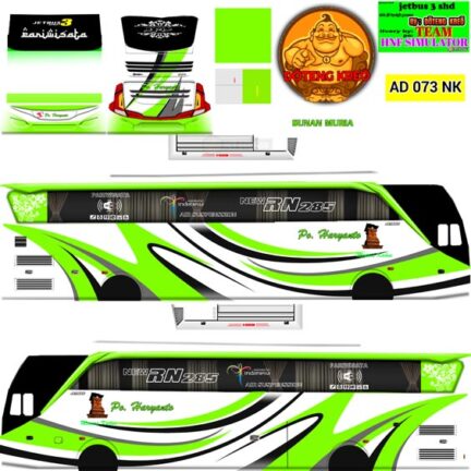 Livery Bussid Po Haryanto Hd Shd Xhd Sdd Keren Dan Jernih