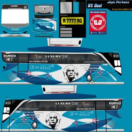 Livery Bus Pariwisata HD: Seni Rupa di Atas Roda yang Menentukan Sukses Bisnis