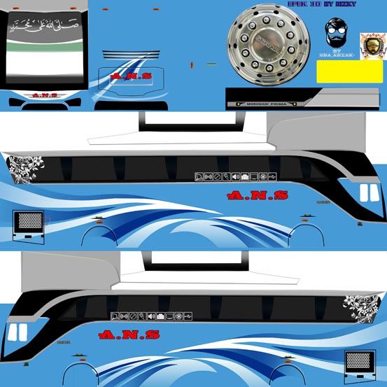 livery bus ans