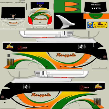 livery bus menggala