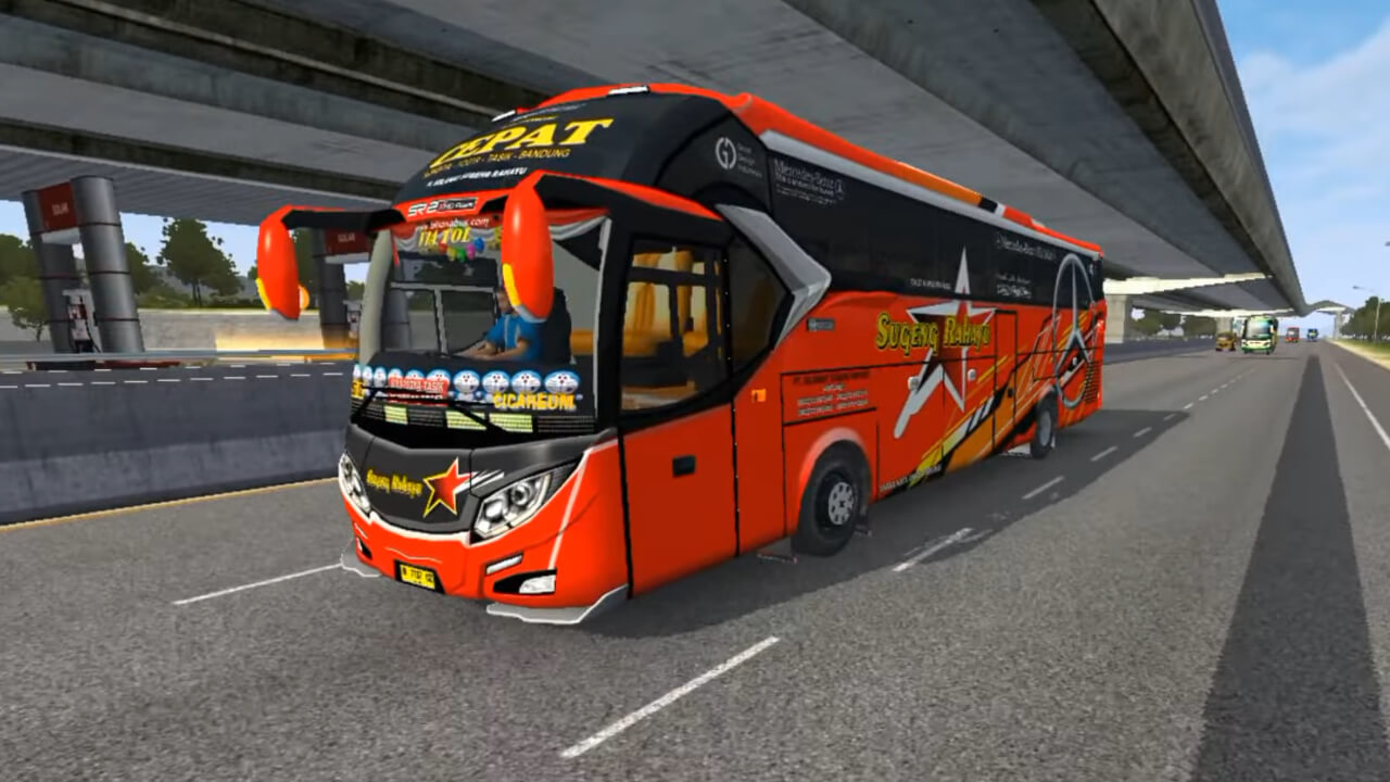 livery bussid sugeng rahayu hd, shd lengkap dan keren