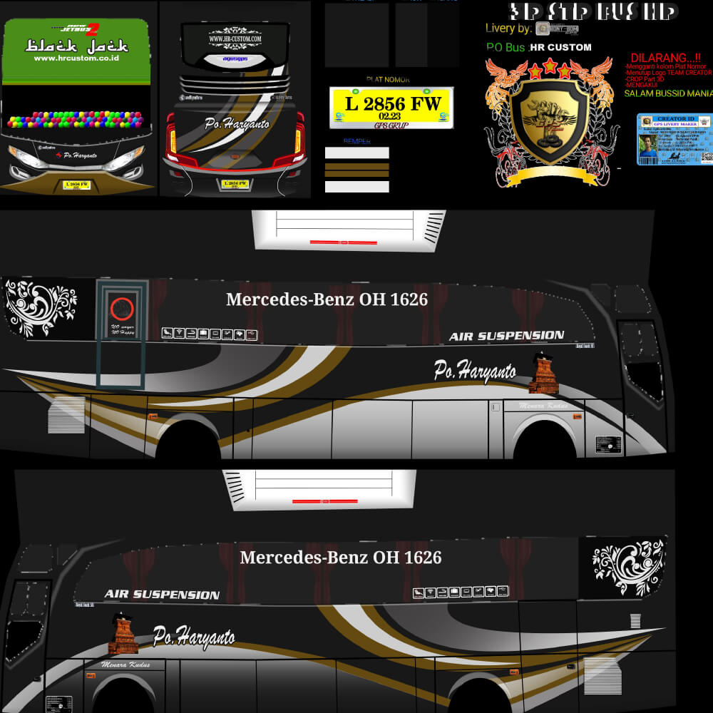 Livery Bussid Hd Shd Xhd Jernih Download Png