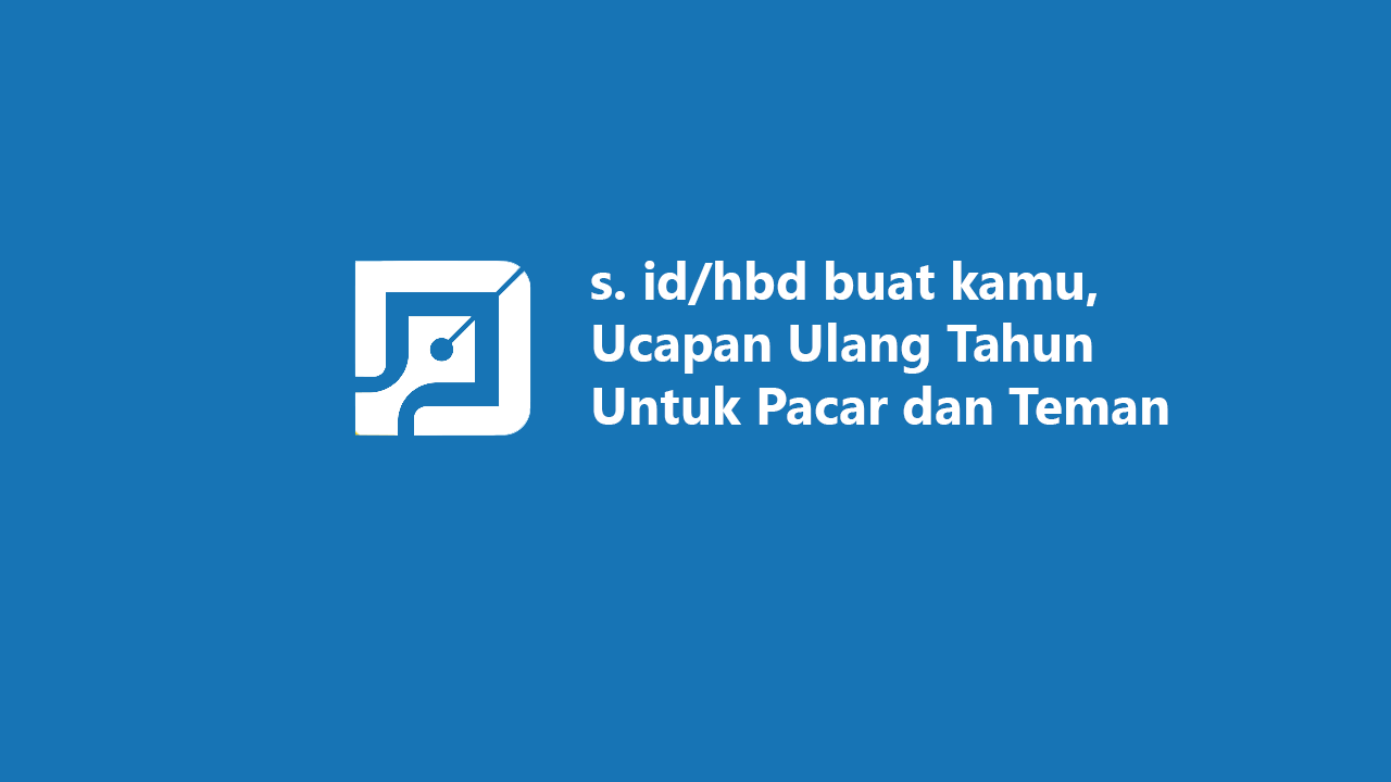 hbd buat kamu