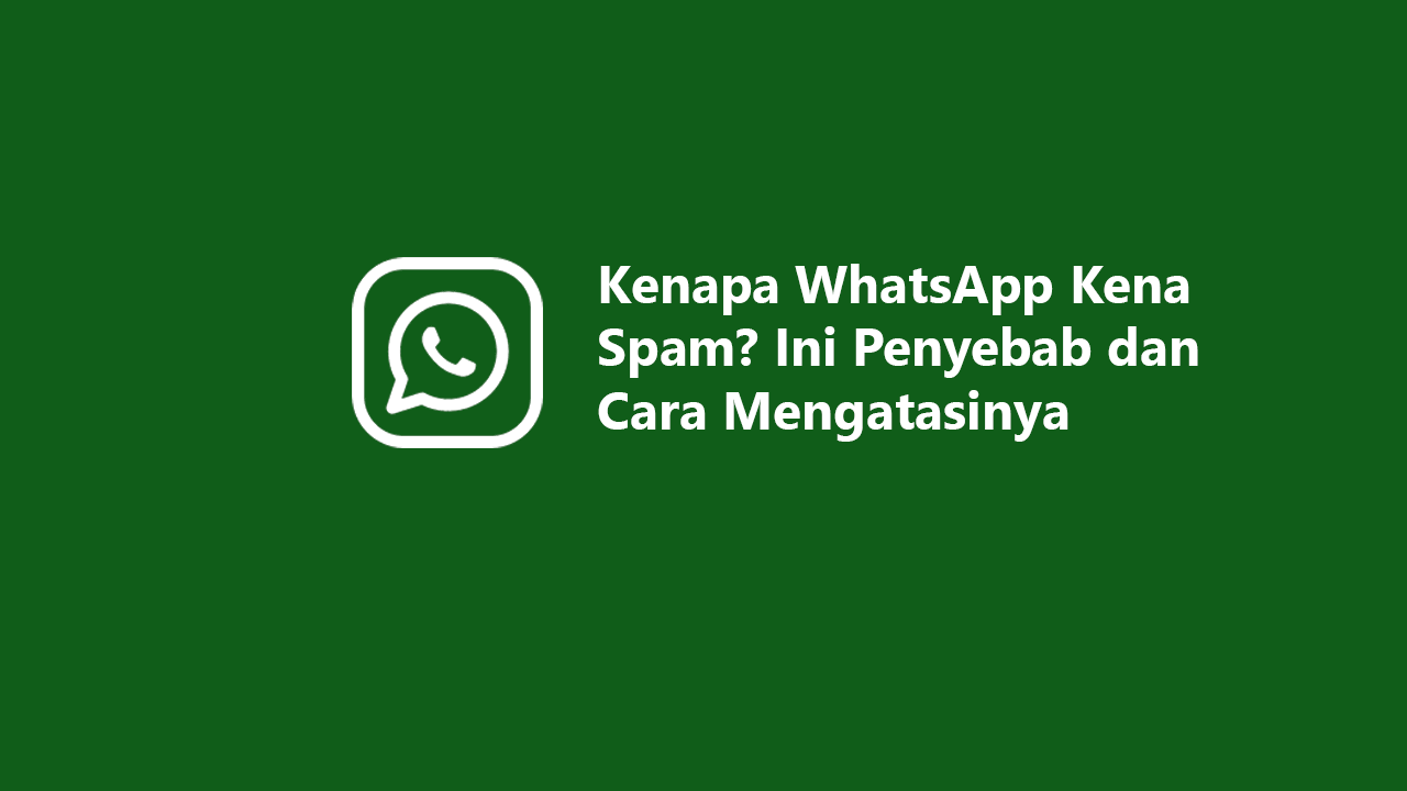 kenapa whatsapp kena spam