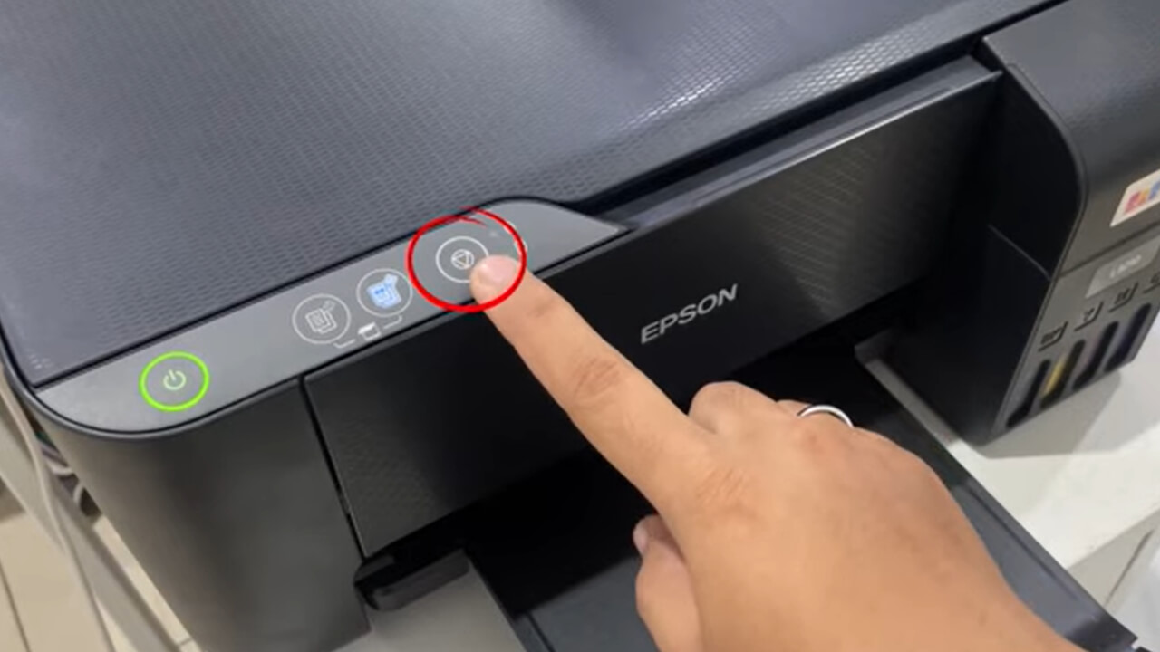 tombol cleaning printer epson l3210